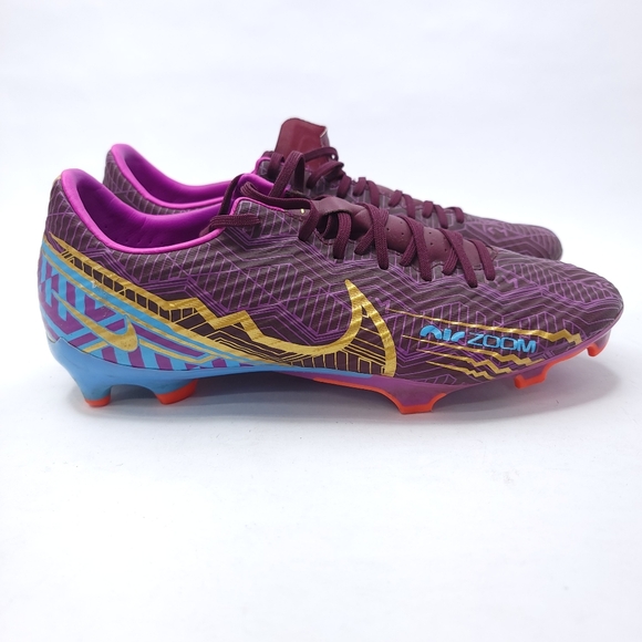 Nike Zoom Vapor 15 Academy KM Dark Beetroot Size 8 Men DV0707-694 Mbappe